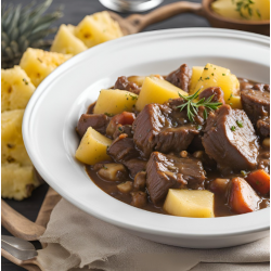 Boeuf bourguignon des îles