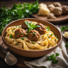 Boulettes de boeufs Tagliatelles livrées dans le Val d'Oise