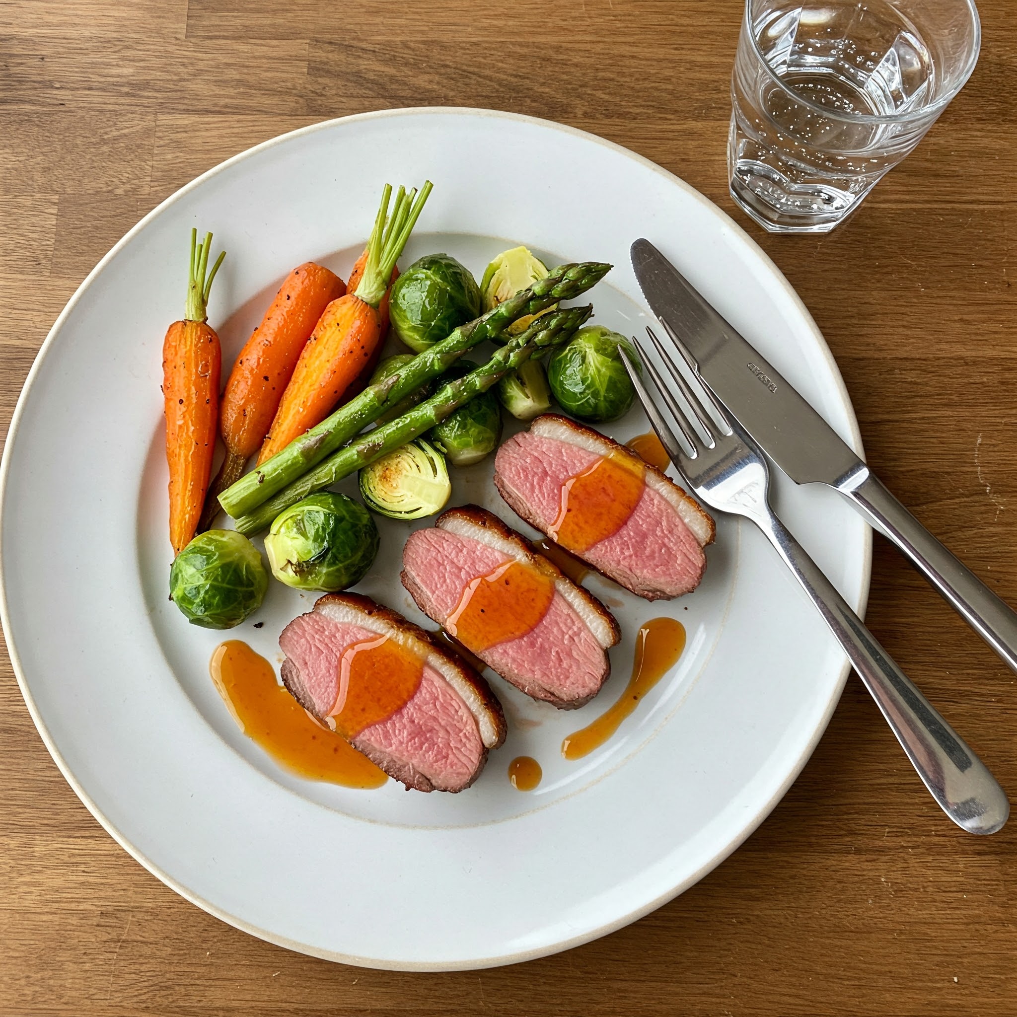 Magrets de canard à l'orange